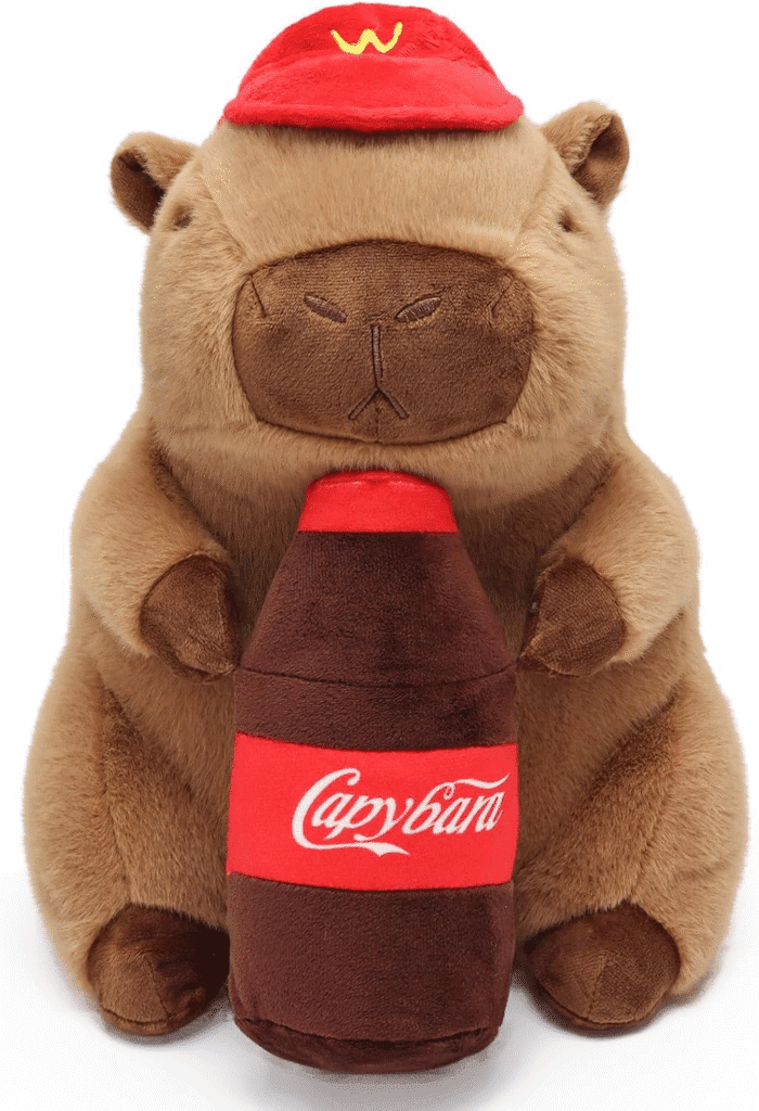 Ponjauk Beber Capybara - Peluche de 9.5 pulgadas