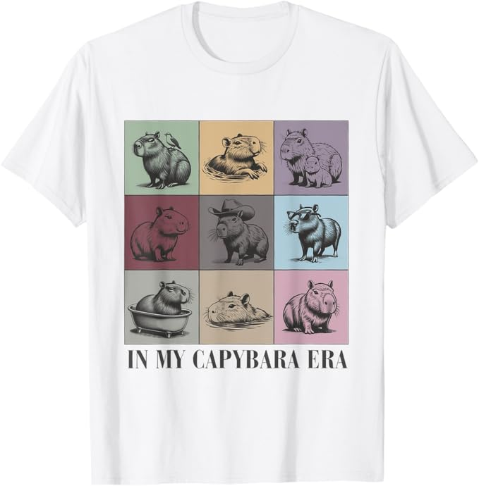 Camiseta de regalo para amantes de Capybara